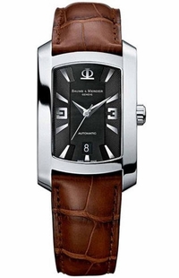 Baume & Mercier Hampton Milleis XL Black Dial Men's Watch 8483