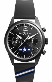 Bell & Ross Vintage Original Limited Out of 99 US Air Force Watch BRV126-BL-CA-CO/US