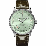 Breitling Navitimer Automatic 35 Green Women's Watch A17395361L1P2