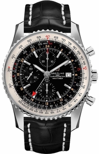 Breitling Navitimer Chronograph Black Dial Men's Watch A24322121B2P2