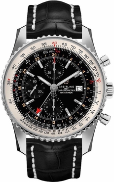 Breitling Navitimer Chronograph Black Dial Men's Watch A24322121B2P2