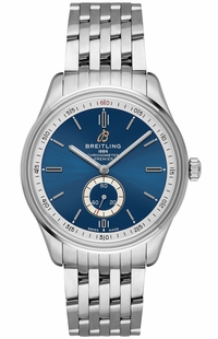 Breitling Premier Automatic 40 Steel Blue Dial Men's Watch A37340351C1A1