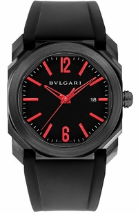 Bvlgari Octo Automatic 41mm Black Dial Men's Watch 102738