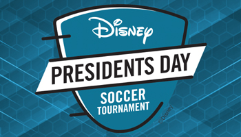 2026 Disney Presidents Day Soccer Tournament Event Logo