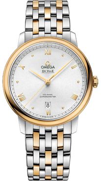 Omega De Ville Prestige Silver Dial Date Men's Watch 424.20.40.20.02.006