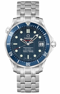 Omega Seamaster Blue Dial James Bond Women's Diver Watch 2222.80.00