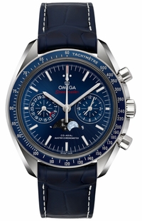 Omega Speedmaster Moonphase Blue Dial 44.25mm Men's Watch 304.33.44.52.03.001