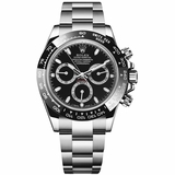 Rolex Cosmograph Daytona Men's Black Dial Oystersteel Watch 116500LN-0002