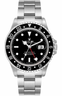 Rolex GMT-Master II Automatic Black Dial Men's Watch 16710