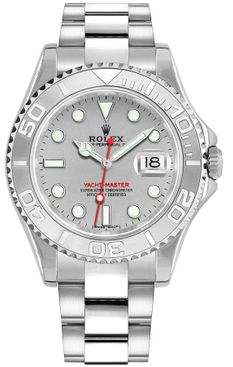 Rolex Yacht-Master 40 Rhodium Grey Dial Automatic Men's Watch 16622