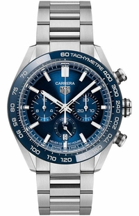 Tag Heuer Carrera Chronograph Ceramic Bezel Men's Watch CBN2A1A.BA0643