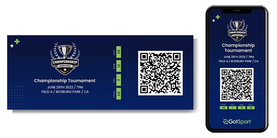 Paper or E-Ticket options