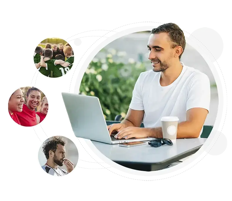 Soccer members using GotSport's integrated platform
