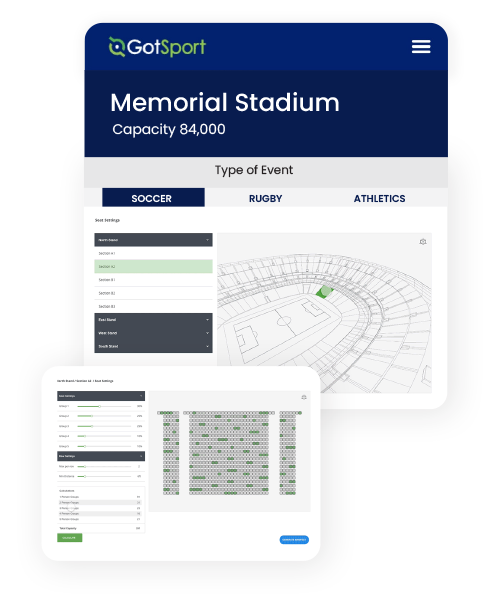 Memorial Stadium seat map